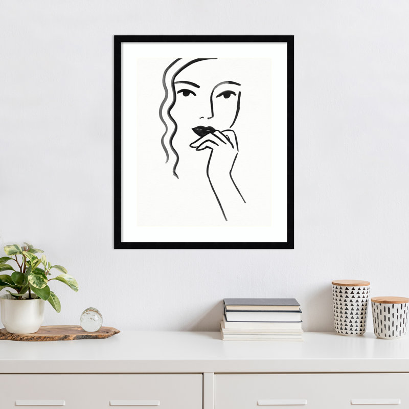 «Athene II» par Victoria Borges, reproduction d'art encadrée sur bois, H 25 po x l 21 po