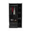 Armoire trois portes Clark, noir