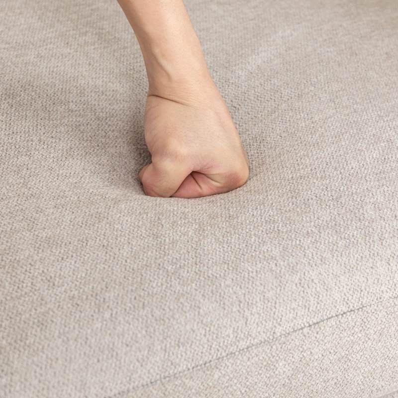 Fauteuil d'appoint pivotant, fauteuil d'appoint pivotant 360 ° moderne avec coussin et coussin, fauteuil club rembourré confortable pour le salon, la chambre à coucher, ensemble de 1