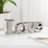 Arali LOVE Ceramic Letter Block Sculpture (Silver)-1511428142