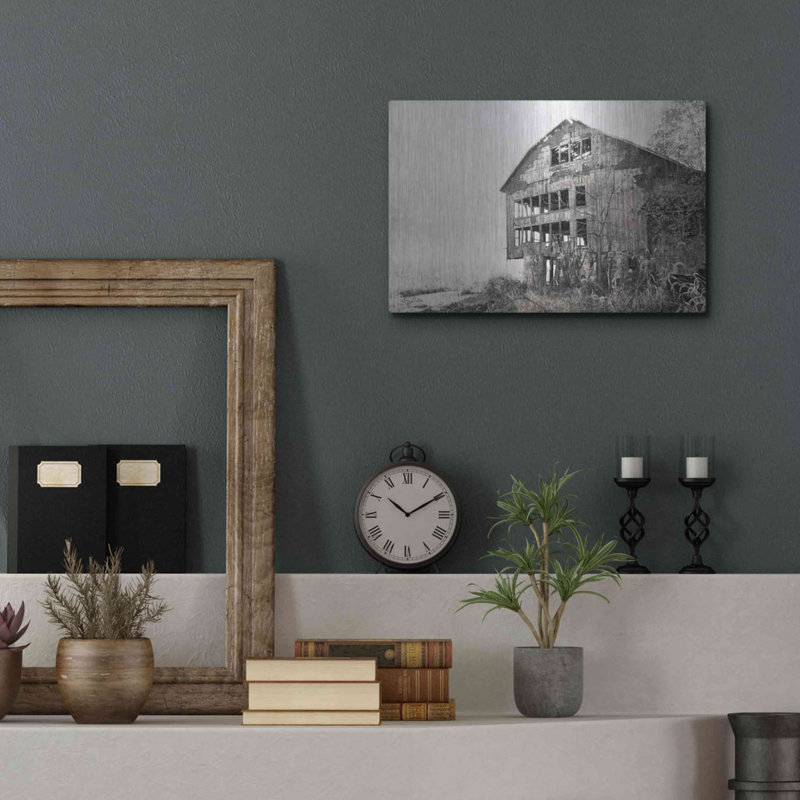 «Mahantongo Barn» par Lori Deiter, H 12 po x l 16 po