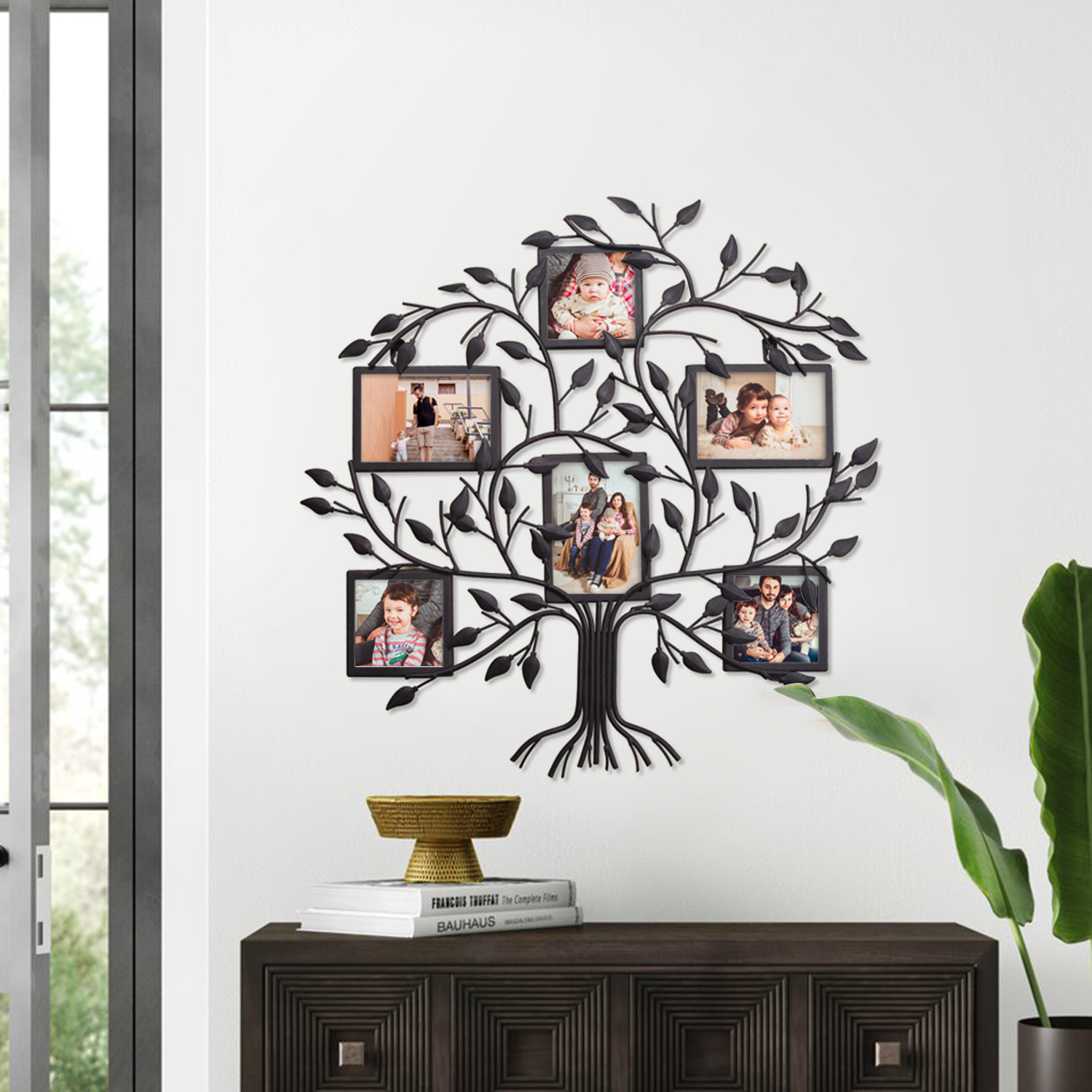 Red Barrel Studio® 6 Opening Decorative Family Tree Wall Hanging ...