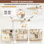 120 cm W Kitchen Island with