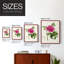 Impression encadrée PrettyPinkBotanicalsI-Premium - prête à être accrochée - aucun clou requis - aucun clou requis-1909328010-1909328014