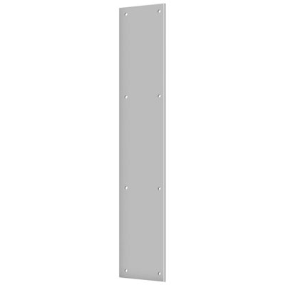 Deltana PP3520U32D Push Plate 3-1/2" x 20"; Satin Stainless Steel Finish