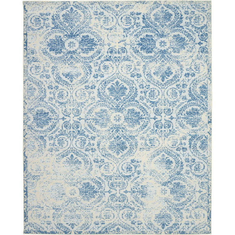 Floral Area Rug, Rectangle 122 x 183cm