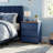 3-Drawer Nightstands with Outlets and USB Ports, 2 Pcs-138500373