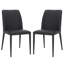 Boilleau 18.5'' H Faux Leather Upholstered Metal Side Chair-1858538947
