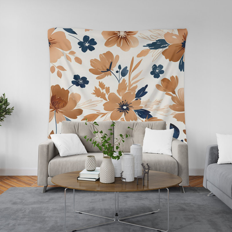 Tapisserie murale, H 88 po x l 104 po x P 1,2 po