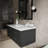 Castor 48" W x 22" D Single Bath Vanity, 43" Mirror & Chrome Faucet Set-104783210-112863592