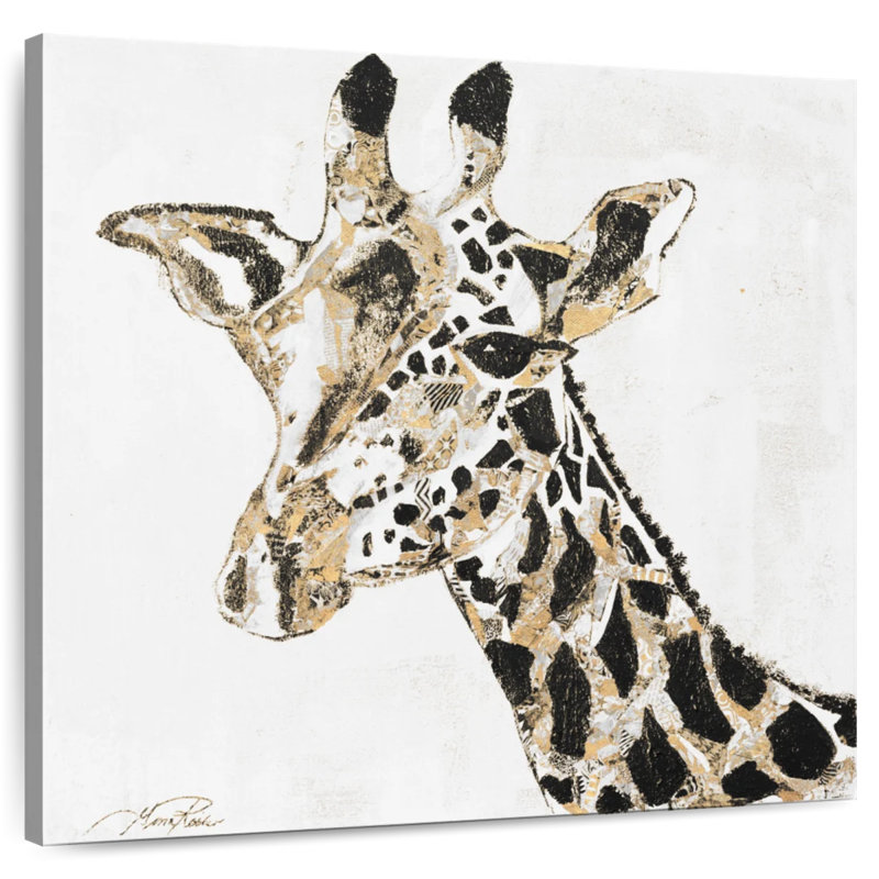 Crowle moucheté girafe dorée