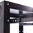 Steel Large AV Cart Adjustable Height Cart with Locking Cabinet