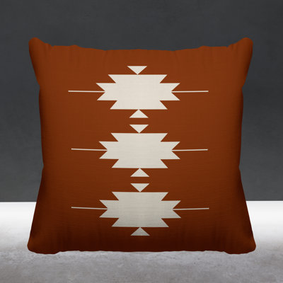 Sike Outdoor Reversible Throw Pillow
