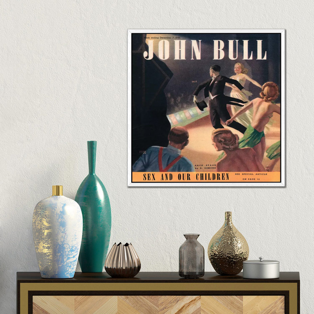 1946 John Bull Magazine Cover by The Advertising Archives - Gallery-Wrapped Canvas Giclée on Canvas