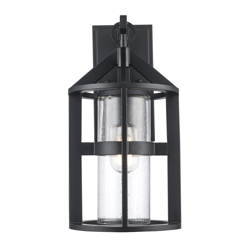Applique murale d'extérieur 1 lumière Adelmira, H 16,9 po x l 8,5 po x P 10,6 po