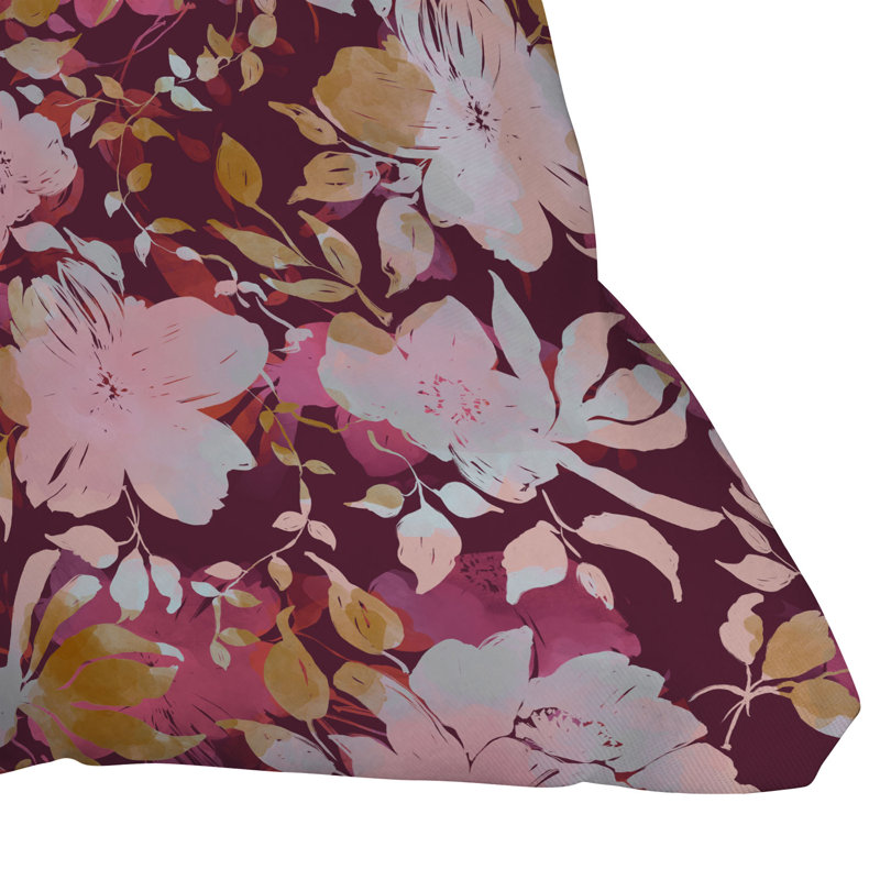 Coussin Marta Barragan Camarasa Blossoming, 26 po x 26 po