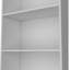 Bibliothèque blanche 5Slim, bibliothèque, tablette d'angle, bibliothèque d'angle, bibliothèque de rangement,-1228328315