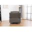 Fauteuil inclinable et berçant en cuir Ilyia-1605321923