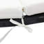 Chaise longue inclinable 24,02 po avec coussins et table