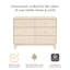 Hudson Modern 6-Drawer Assembled Double Dresser-1577613998
