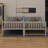Twin Over Twin Rubber Wood Bunk Bed – Trundle, Ladder, Safety Guardrails + Convertible To Twin Beds-1467522292