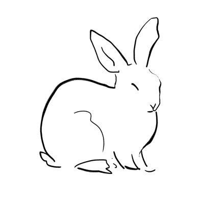Contour Bunny par - on
