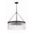 8 Light Black Forged Chandelier-70760600