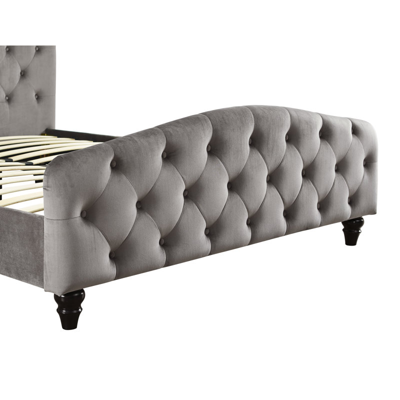 Dolliver Upholstered Bed, Double (4'6)