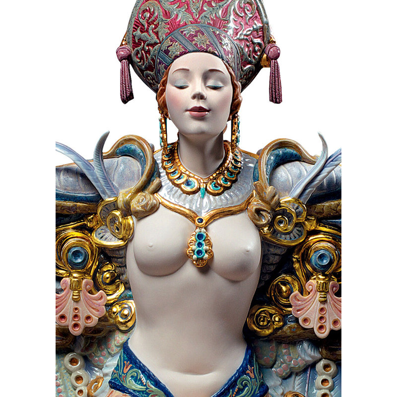 Winged Fantasy Woman Figurine