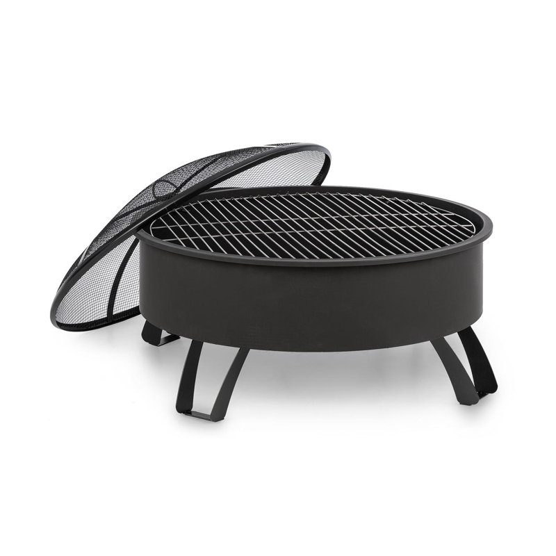 Round Steel Smokeless Fire Pit