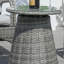 Joseph Wicker End Table-673685547