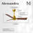 Alessandra 42'' Ceiling Fan-1421734437-1421734364