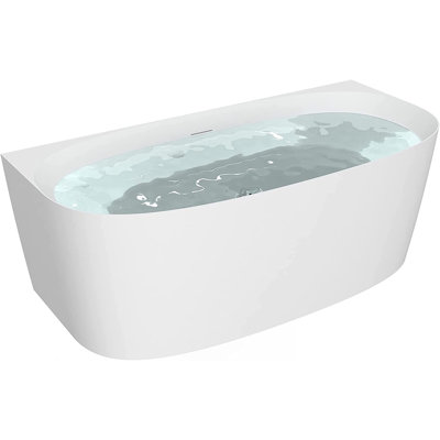 63  x 63 Freestanding Soaking Bathtub
