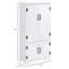 Garde-manger de ferme 48,5 po, armoire de rangement au sol, rangement pour placard
