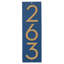 Floating 1-Line Wall Address Plaque-134110987-134106667-134111147