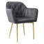 Actaeon 47cm H Tufted Velvet Upholstered Armchair-804043204