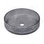 Lavabo vasque rond en verre noir 15,75 po Caché