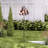 Lenda 70.12'' H Metal Kinetic Tulip Windmill