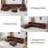 135.8" Wide Left Hand Facing Sofa & Chaise With Ottoman-1009422172