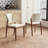 Fully Assembled Modern Dining Chair Set Of 4, Faux Leather With Solid Wood Legs-813624564