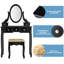 Canipe Dressing Table with Mirror-2024797430