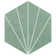 Aster 9" x 10" Porcelain Patterned Wall & Floor Tile