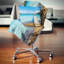 Coussin décoratif en bois vieux pilier de mer seascape old-30058801-30058797
