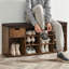 Banc de rangement pour 10 paires de chaussures avec tiroir-1437641049