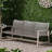 Outdoor In Grey, 3 Seater With And Strong Iron Accents Spacious Grey Robust Metal-692779898