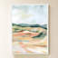 «Vermillion Landscape III» par Katrina Pete - impression sur toile-130878684-130878689