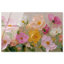 Art floral en acrylique «Expressed in Petals II» par Art Remedy, prêt à être accroché