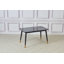 Ashland Engineered Marble Dining Table with Black Metal Legs-1623970296