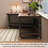 Simple and modern solid wood L - shaped desk-785396826