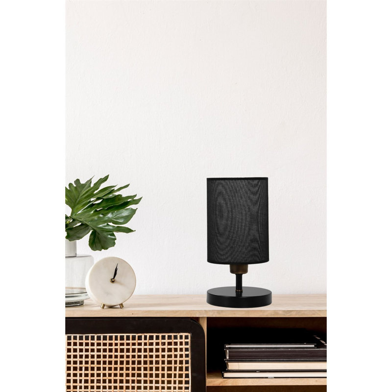 Lampe de table noire 12,6 po Osullivan